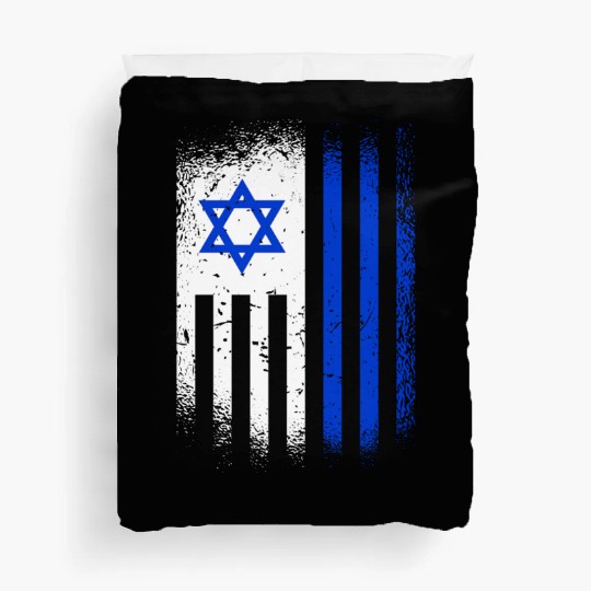 Israel Flags Design / Jerusalem Haifa Tel-Aviv Duvet Covers
