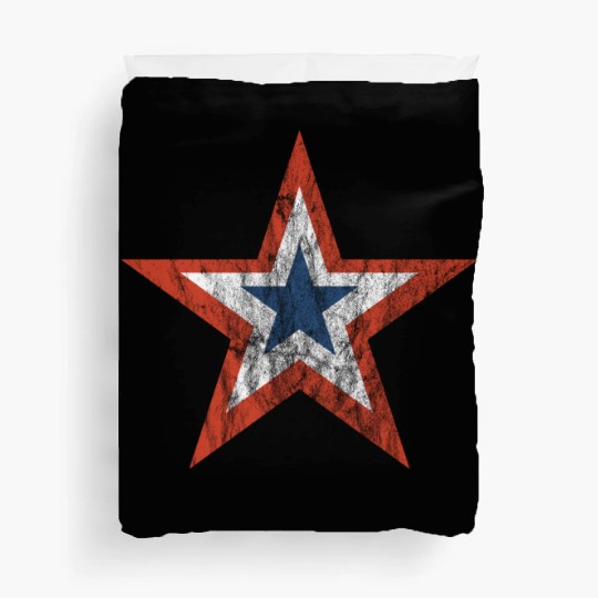 4th july Stars and Stripes Star vintage Duvet Covers