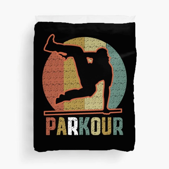 Youth Parkour design for Boys Duvet Covers