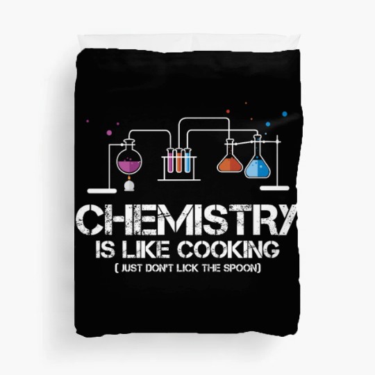 Chemistry Cooking Duvet Covers