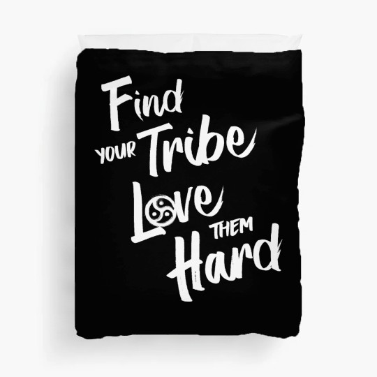 Find Your Tribe - BDSM Triskelion Duvet Covers