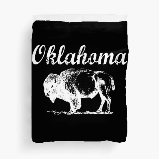 Oklahoma Buffalo Tribal Native American Country Ok Duvet Covers