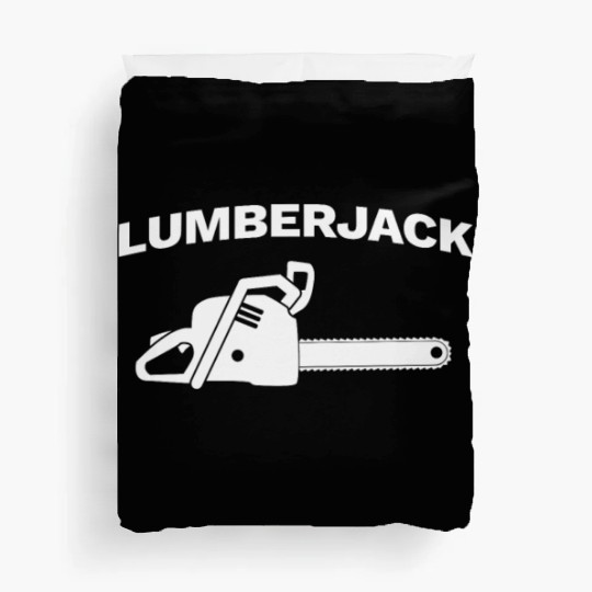 Chainsaw Lumberjack Duvet Covers