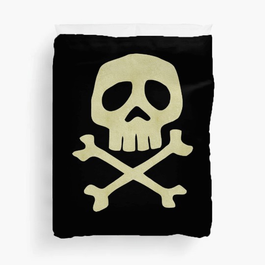 Misfits Style Captain Harlock Skull Crossbones Duvet Covers