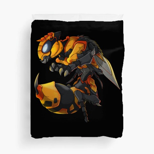 Chameleon Wasp Monster Duvet Covers