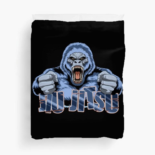 BJJ Gorilla - BJJ Jiu-Jitsu, Grappling and MMA Duvet Covers