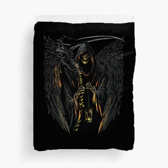 Scary Creepy Grim Reaper Halloween Party Costume Duvet Covers