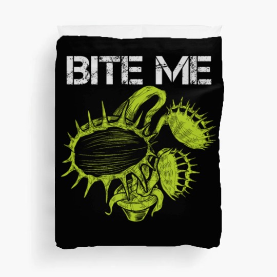 Carnivorous Plant Venus Fly Trap Lover Bite Me Duvet Covers