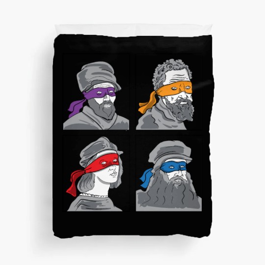 Leonardo Donatello Raphael Michelangelo Gift Duvet Covers
