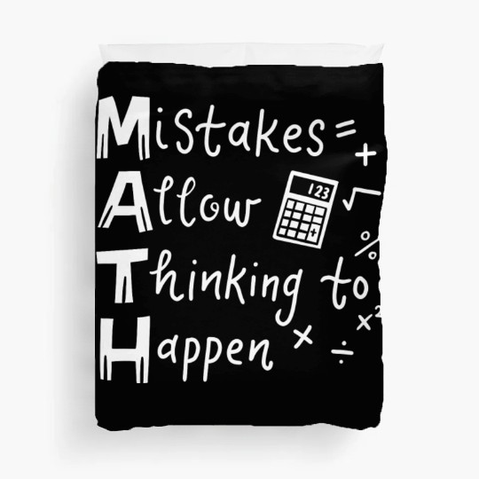 Math Teacher Duvet Covers