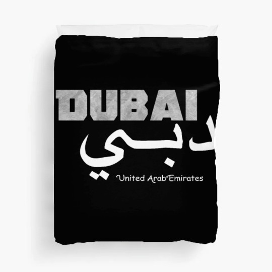 Dubai Elegant United Arab Emirates UAE Clothings Duvet Covers