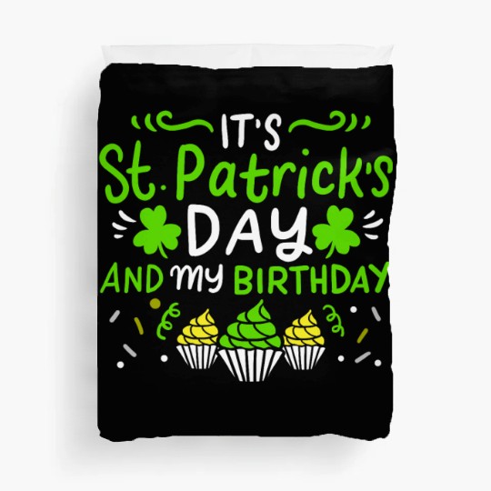 Birthday St. Patrick's Day Duvet Covers
