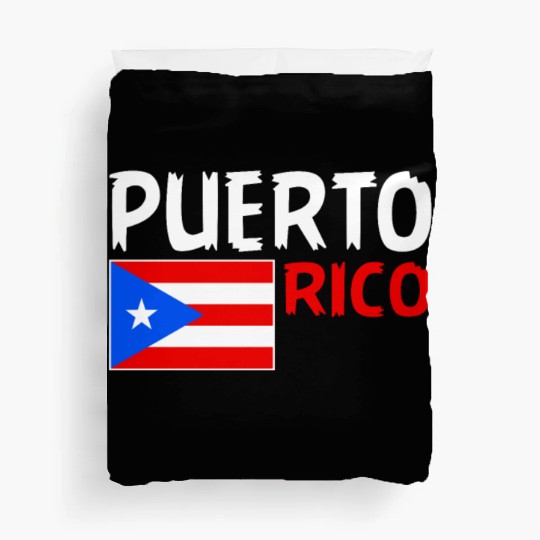 Puerto Rico Roots, Puerto Rican Flag, Puerto Rico Duvet Covers