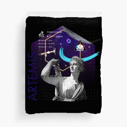 NASA Artemis program (2017–present) Duvet Covers