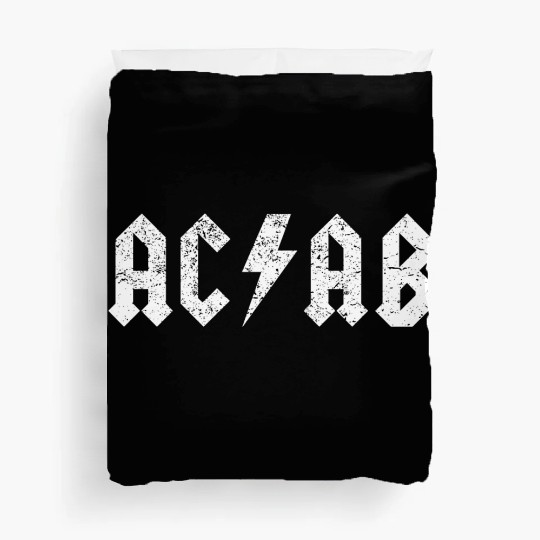 ACAB Punk A.C.A.B. All Cops Antifa Riot Duvet Covers