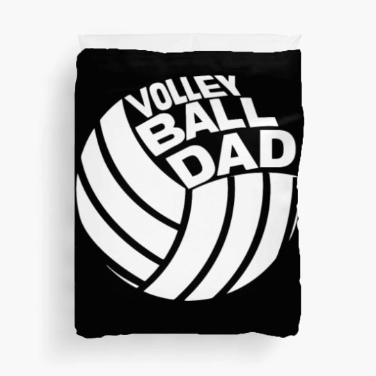 Volleyball Dad Duvet Covers