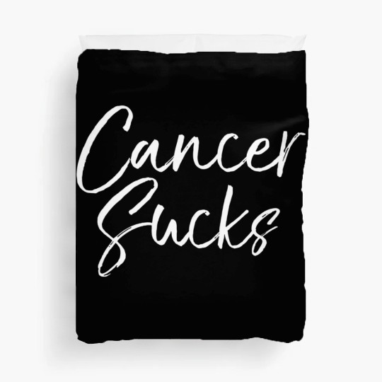 CANCER SUCKS Duvet Covers