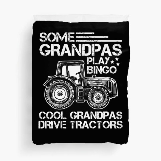 Tractor Grandfather Farmer Ranch Grandparents Duvet Covers