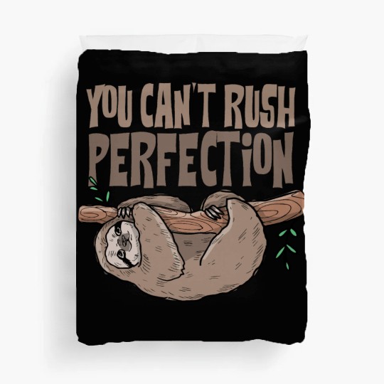 Cute Lazy Sloth | Sloth Memes | Cute Little Sloth Duvet Covers