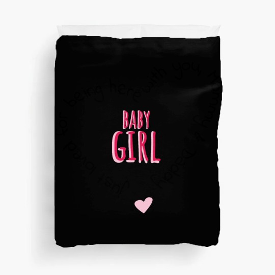 toddler baby girl | birthparty | daughter Duvet Covers