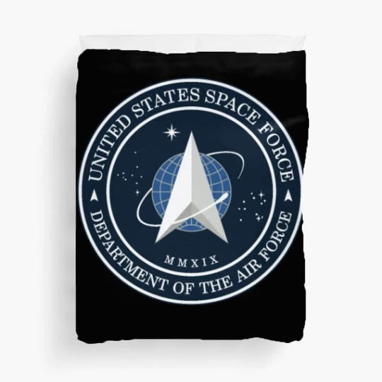 New Space Force Logo 2020 USSF Duvet Covers