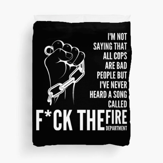 ACAB Black Lives Matter, End Police Brutality Duvet Covers