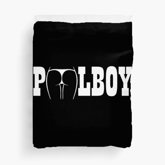 Pool Boy, Swimming Pool - Lifeguard gift Duvet Covers