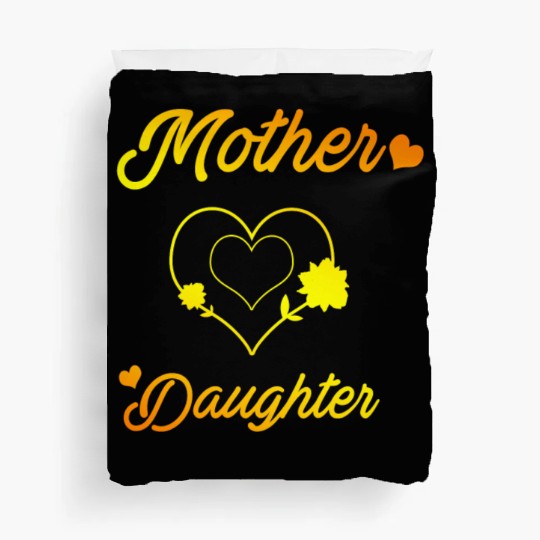 Mother and daughter mothers day love daughters mom Duvet Covers