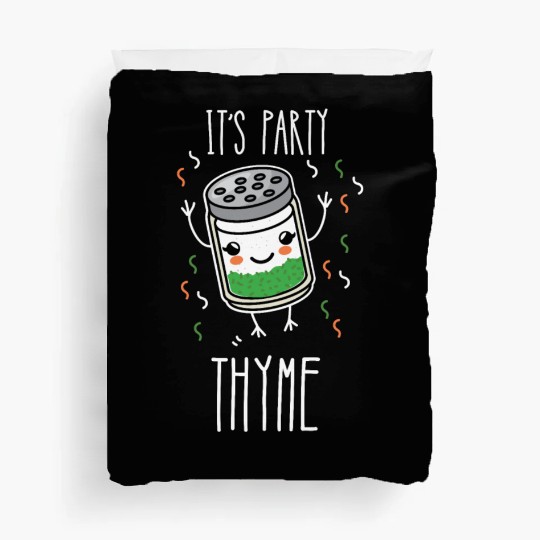 It's Party Thyme Herb Pun Duvet Covers