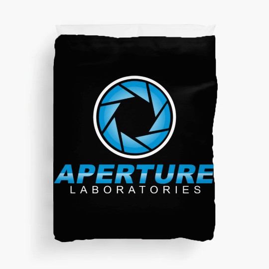 aperture laboratories Duvet Covers