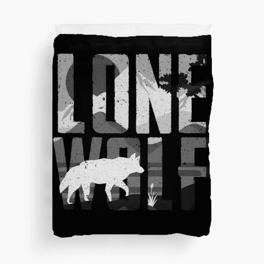 Lone Wolf Gift Duvet Covers