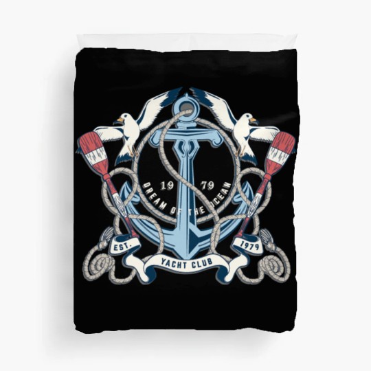 Yacht Club - Awesome sailor Gift Duvet Covers