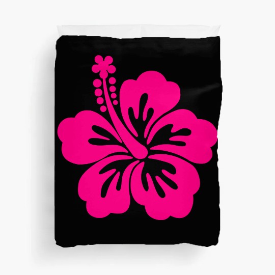 hibiscus - flower - hawaii Duvet Covers