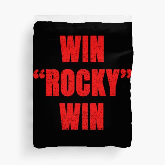 win rocky win Duvet Covers inspired boxing Duvet Covers