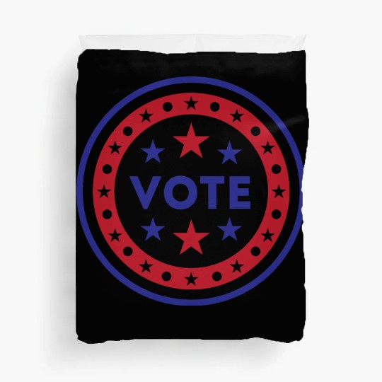 Vote US Election 2020 stars and stripes Duvet Covers