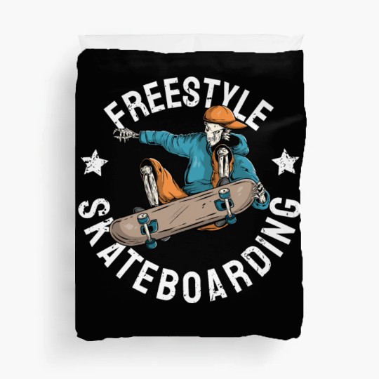 Freestyle Skateboarding Skateboarder Skater Duvet Covers