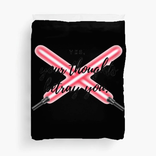 StarWars Quote by Darth Vader Duvet Covers