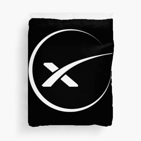 space x spacex elon musk Duvet Covers