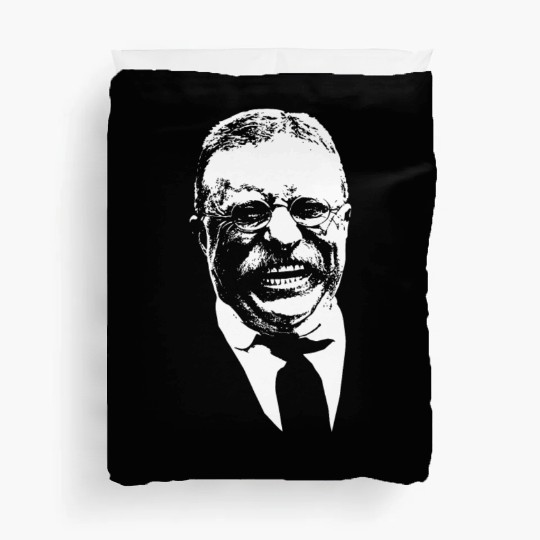 President Teddy Roosevelt Graphic Duvet Covers