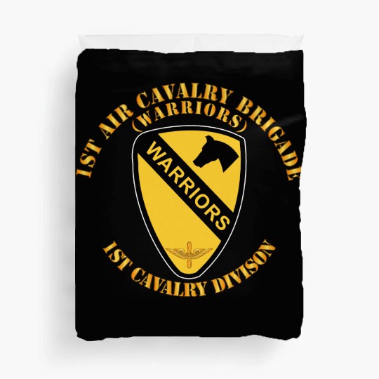 Army 1st Air Cavalry Bde Warriors 1st Cav Division Duvet Covers