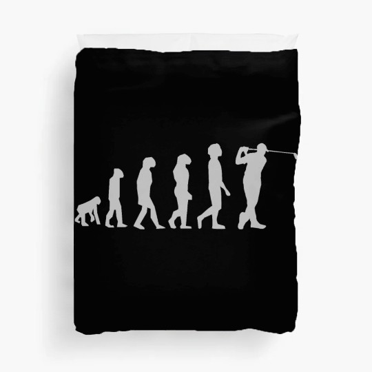 Golf evolution Duvet Covers