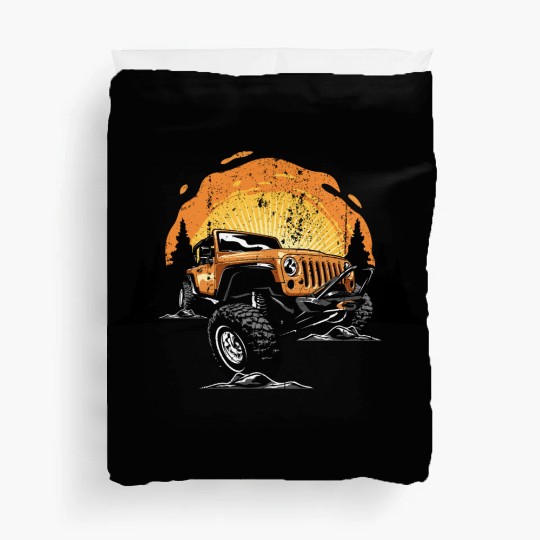 Jeep adventure Duvet Covers