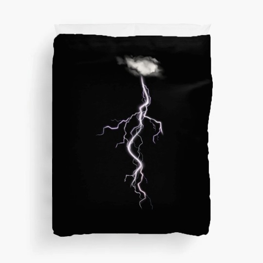 Lighting Gift Idea Lightning Bolt Graphic Duvet Covers