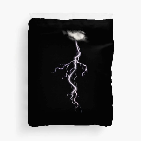 Lighting Gift Idea Lightning Bolt Graphic Duvet Covers