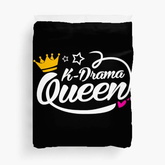Kdrama Lover Korean Drama Fan Queen Mom Daughter Duvet Covers