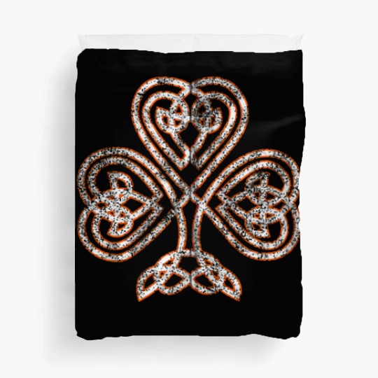 Celtic Knot Trinity Shamrock Irish Heritage Irelan Duvet Covers