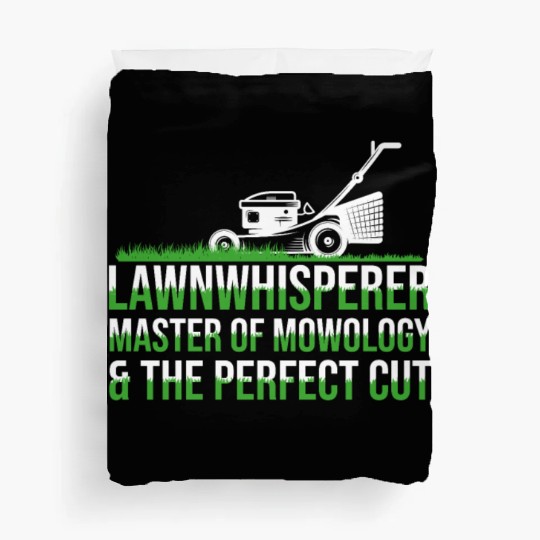 Funny Lawn Mowing Garden Lawn Mower Yard Work Gift Duvet Covers
