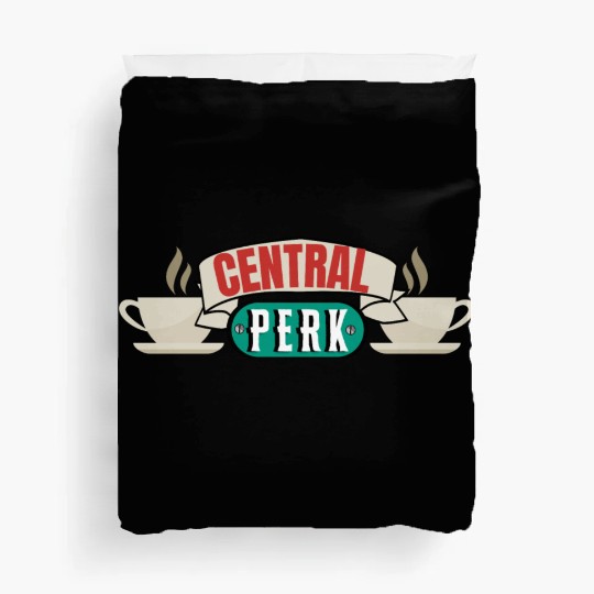 Coffee lovers for friends TV show Duvet Covers
