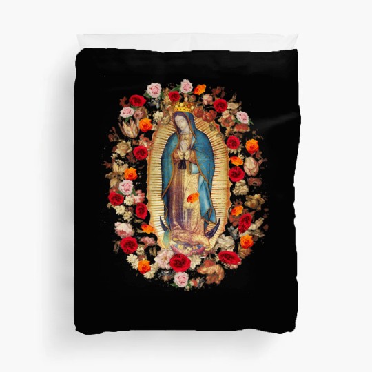Our Lady Of Guadalupe Mexico Virgin Mary Tilma Pro Duvet Covers