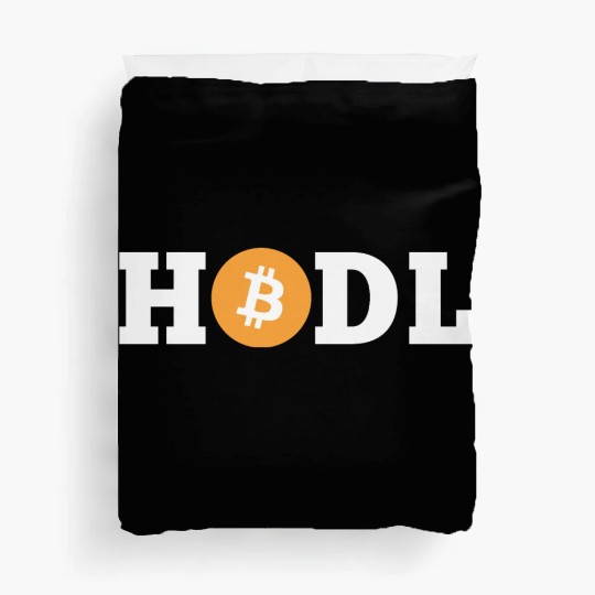 HODL BITCOIN Duvet Covers